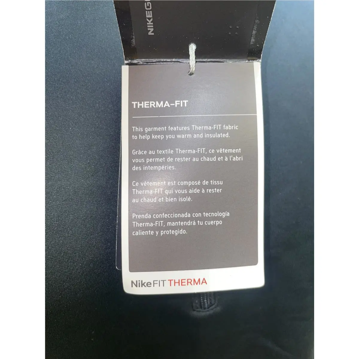 Nike clothing - Nike Thermafit - Thermafit - Black 4