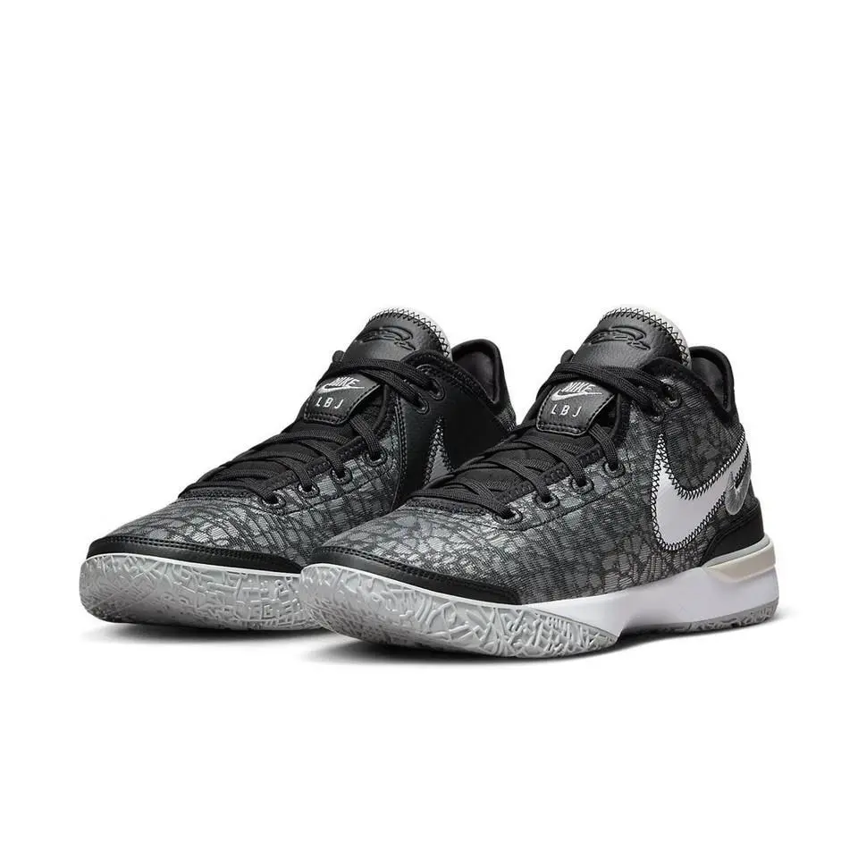Nike Zoom Lebron Nxxt Gen Black-wolf Grey-white Sz 9.5 DR8784-005