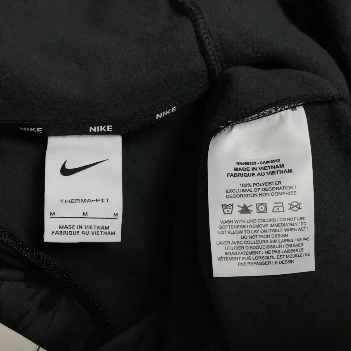 Nike clothing - Nike Therma-FIT - Black, Manufacturer: Black 5