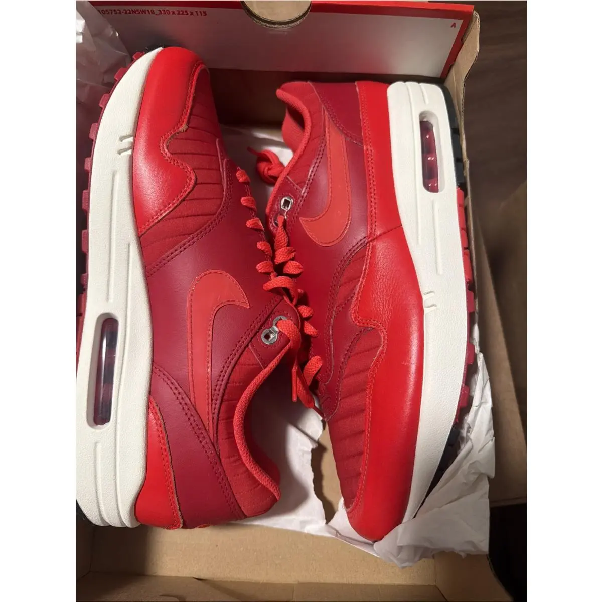 Nike shoes - Nike Air Max 1 - Air Max - HQ3607-687 - Red 0