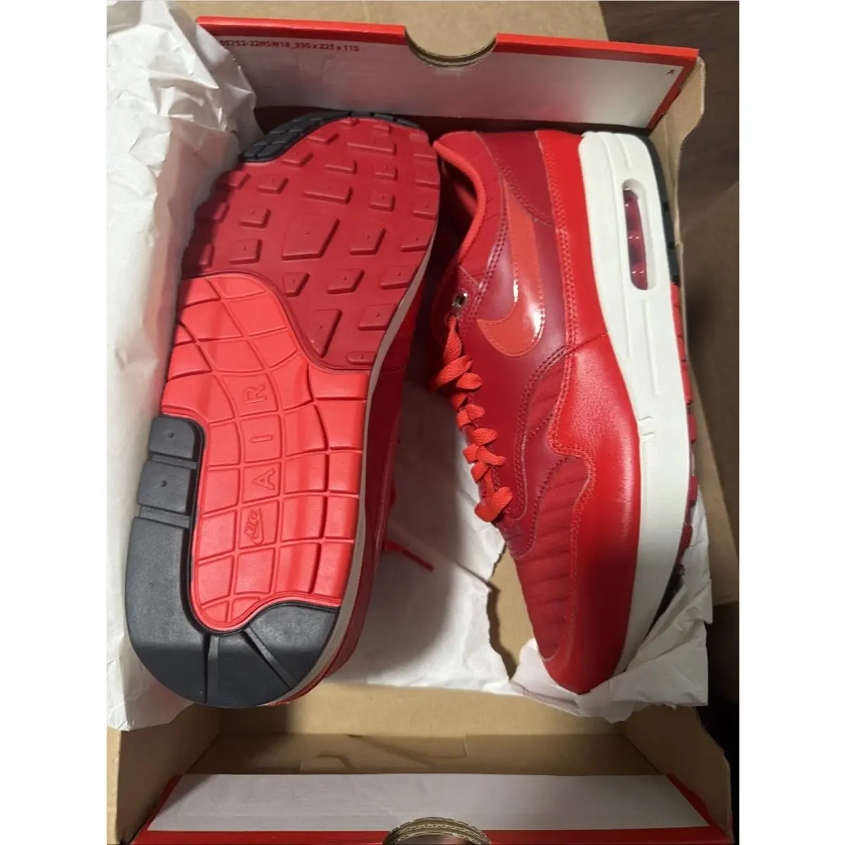 Nike shoes - Nike Air Max 1 - Air Max - HQ3607-687 - Red 1