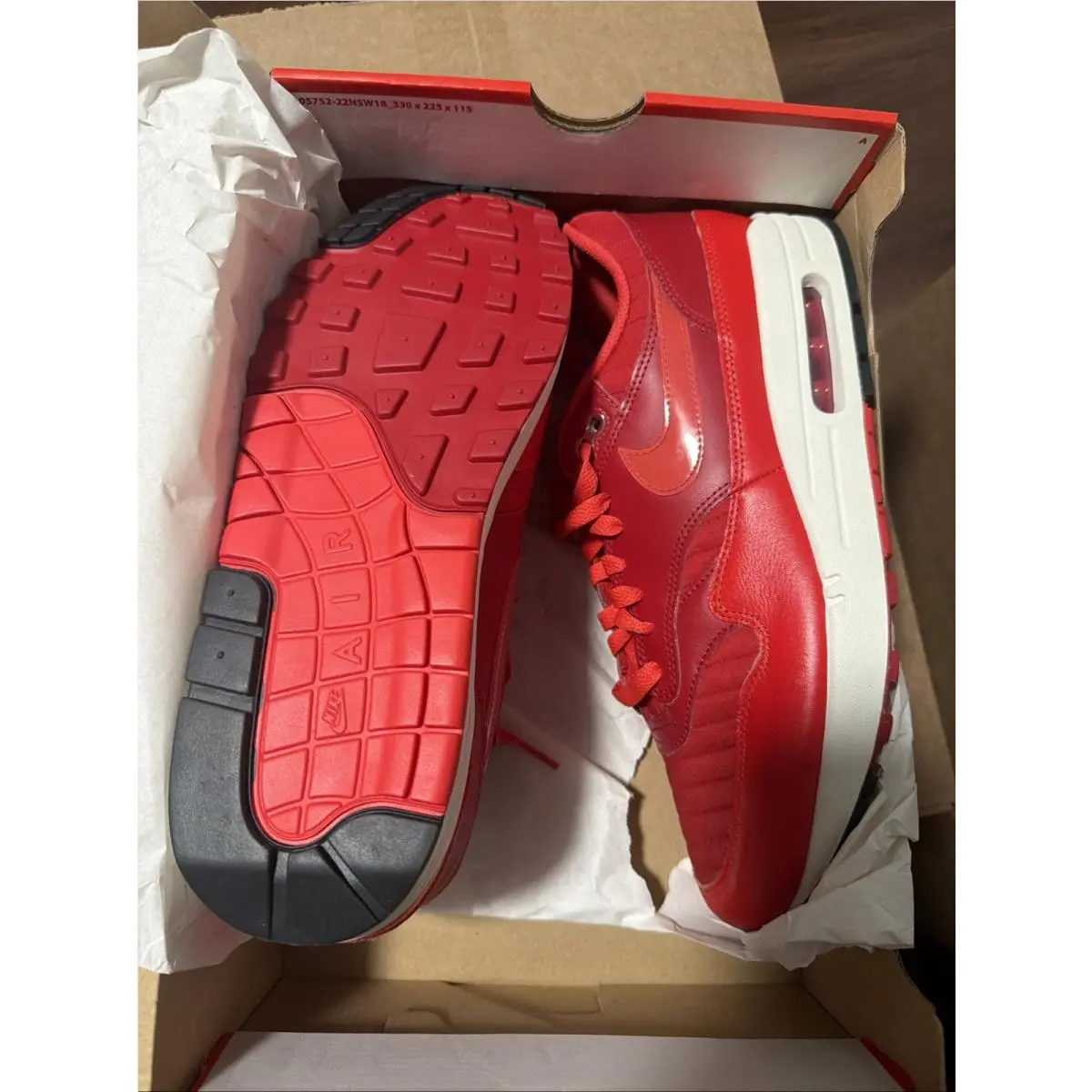Nike shoes - Nike Air Max 1 - Air Max - HQ3607-687 - Red 2