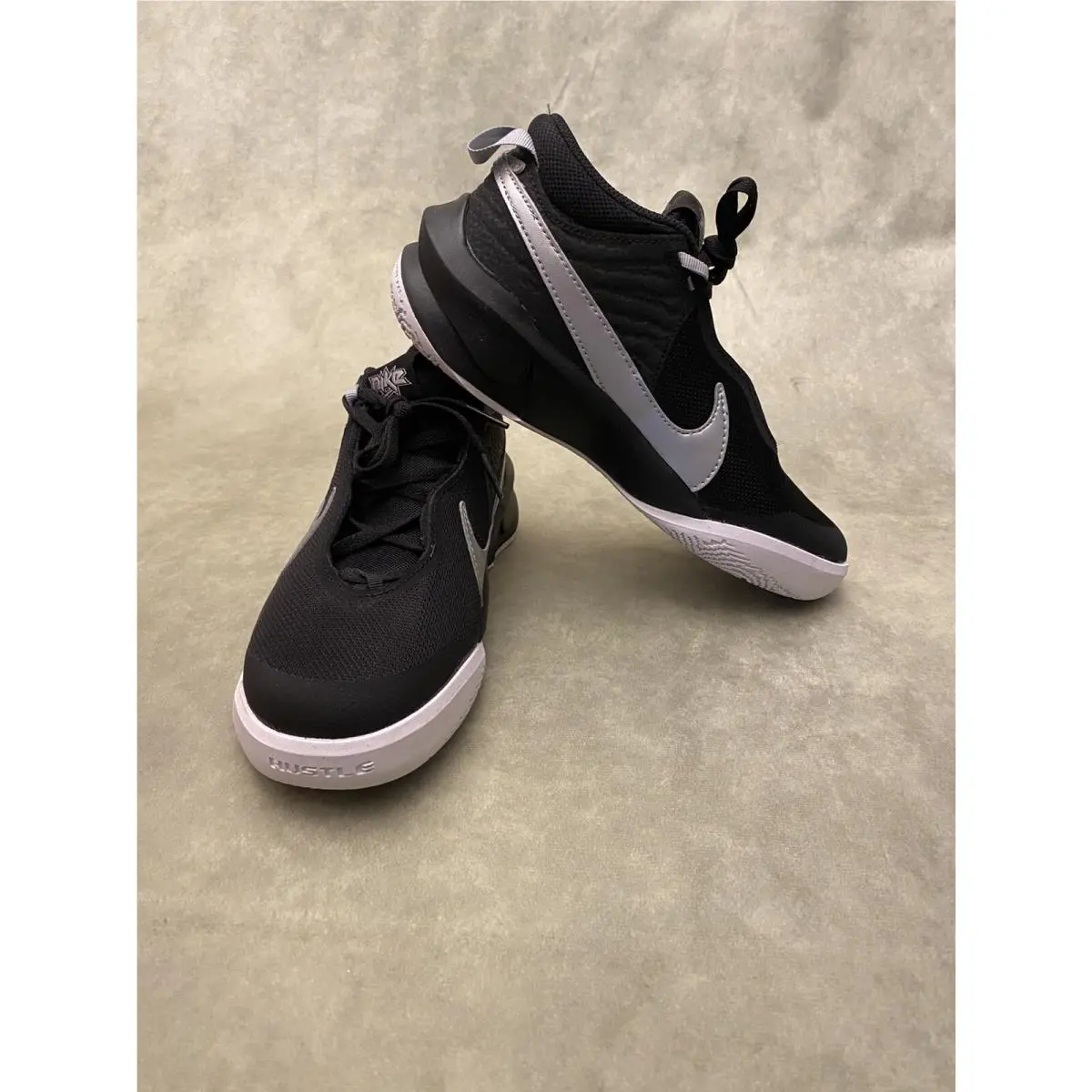 Nike shoes - Black/Metallic Silver-Volt (UPC: 194957475056) 5