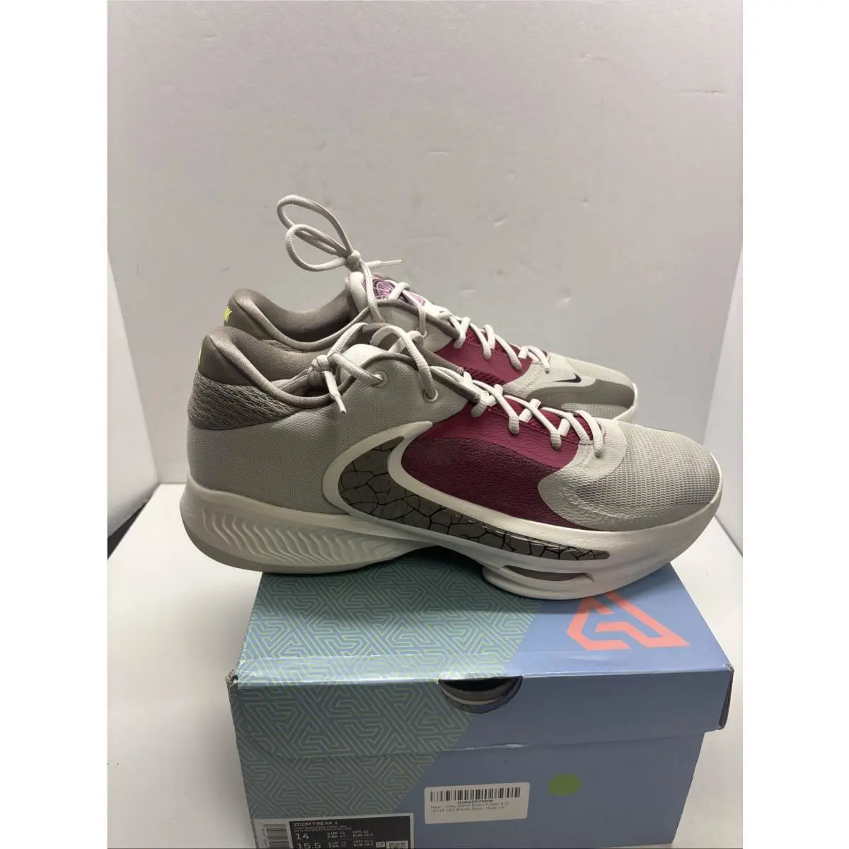 Nike shoes - Nike Zoom Freak 4 - Zoom Freak - DJ6149-002 - Ivory 2