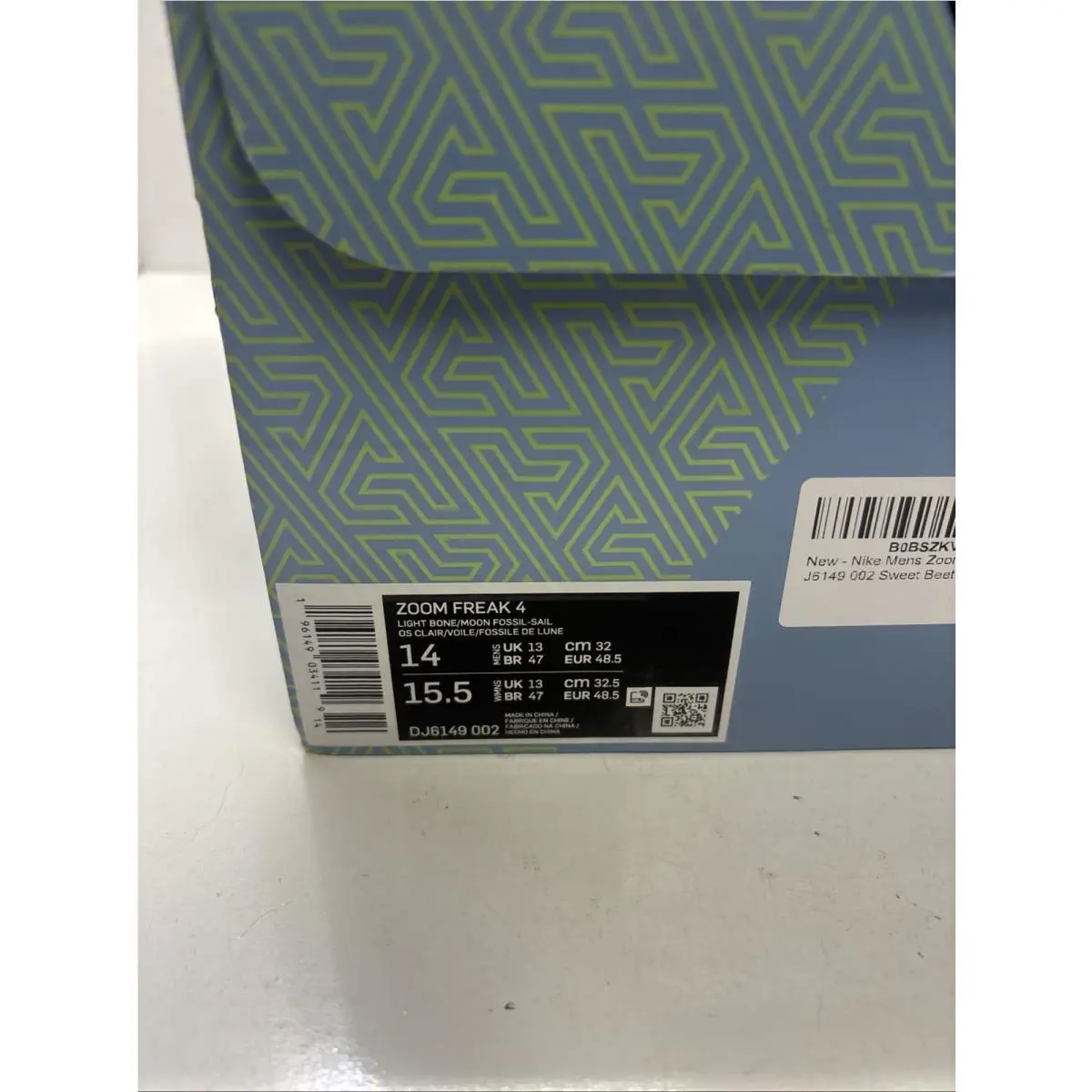 Nike shoes - Nike Zoom Freak 4 - Zoom Freak - DJ6149-002 - Ivory 0