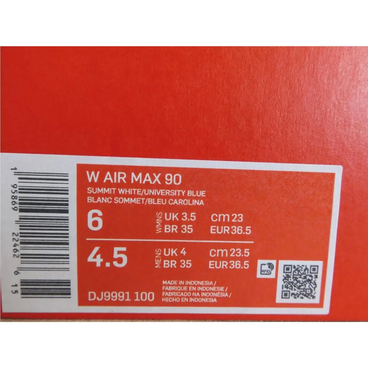Nike shoes - Nike Air Max 90 - Air Max - DJ9991-100 - White (UPC: 195869224626) 3