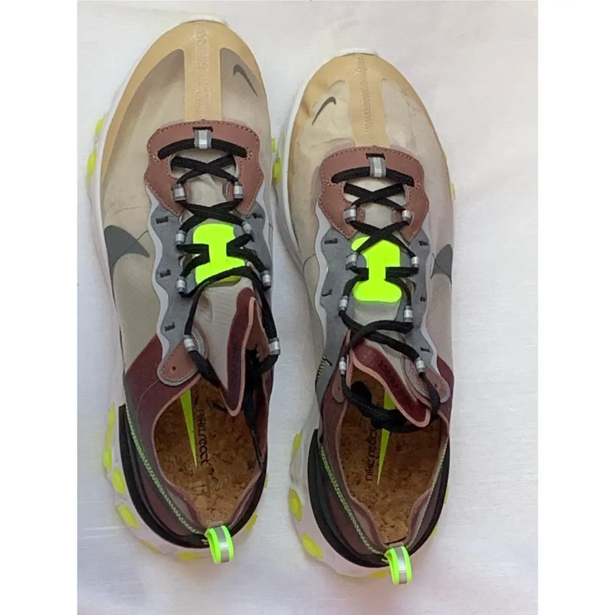 Nike shoes - Nike React Element - React Element - AQ1090-002 - Brown (UPC: 0886548901494) 7