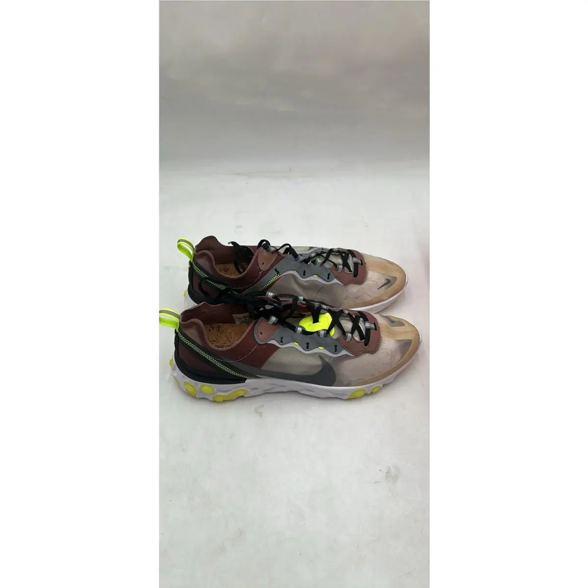 Nike shoes - Nike React Element - React Element - AQ1090-002 - Brown 1