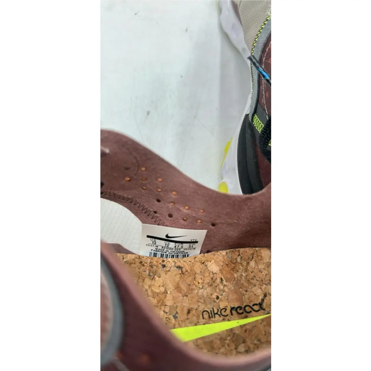 Nike shoes - Nike React Element - React Element - AQ1090-002 - Brown 3