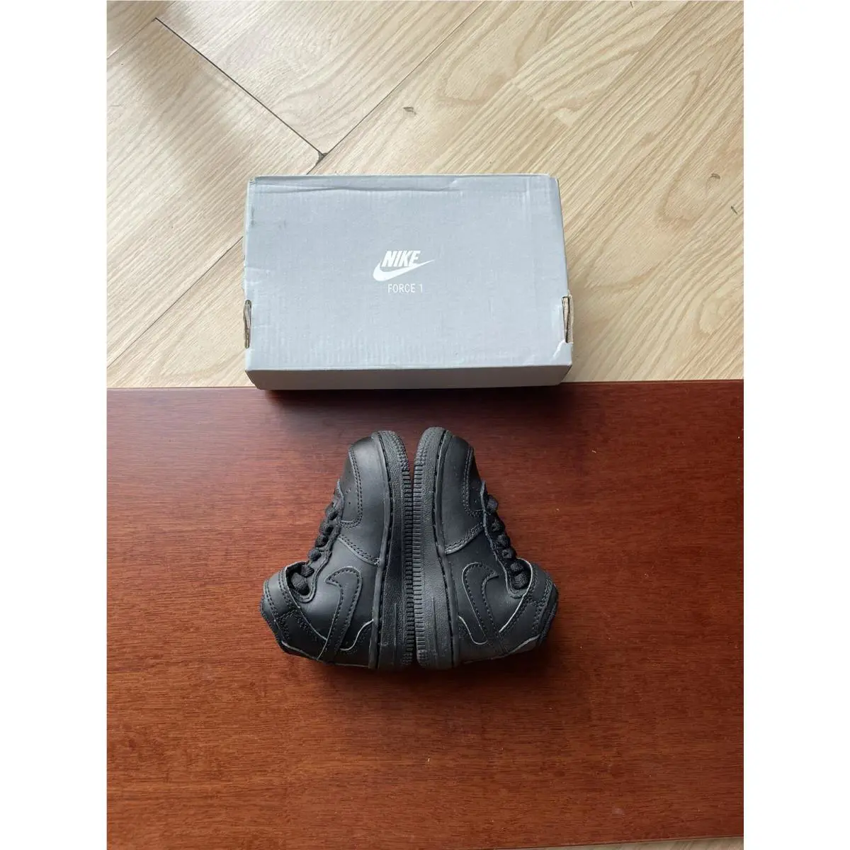 Nike shoes - Nike Air Force 1 - Air Force - Black 1