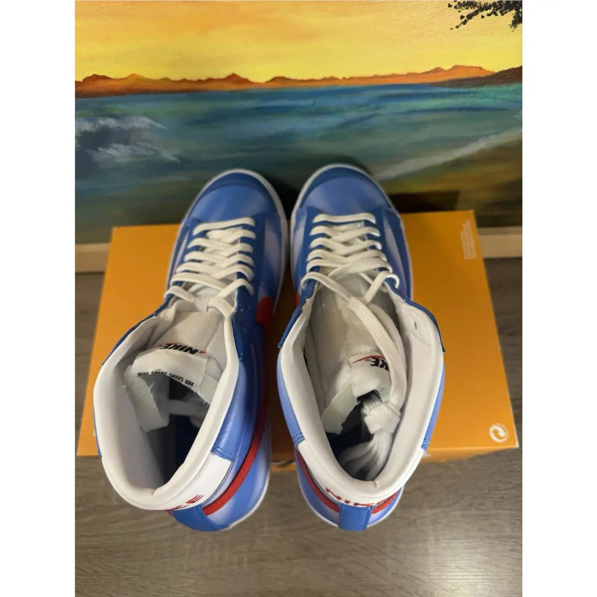 Nike shoes - Hardwood Classics - Hardwood Classics - DC1405-400 - Blue, Manufacturer: Blue (UPC: 0194500670228) 4