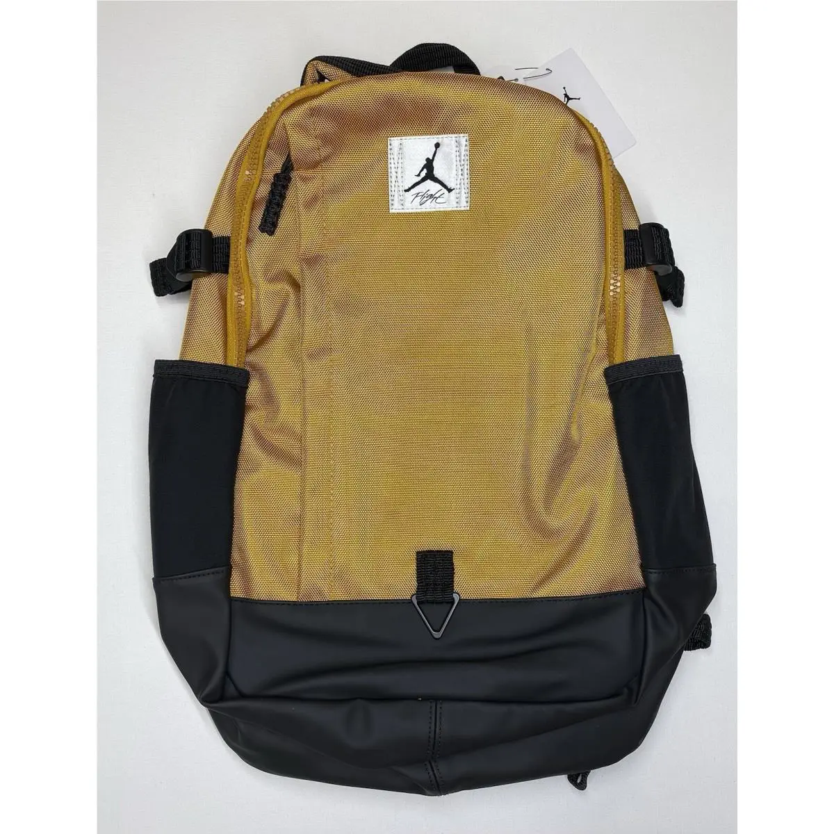 Nike Air Jordan Flight Control Backpack Unisex Gold Large Backpack MA0599-X0A