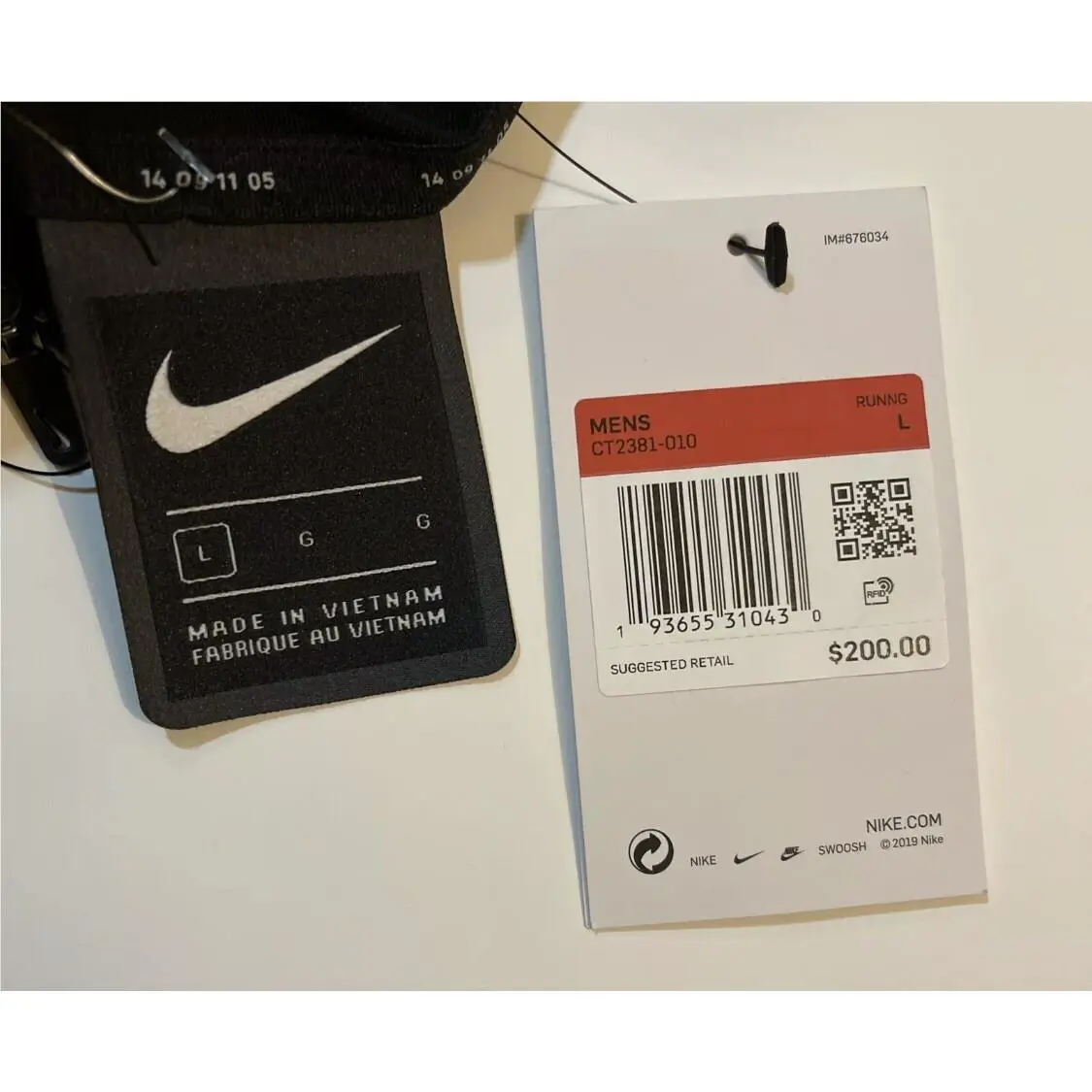 Nike clothing - Nike Tech Pack - Tech Pack - CT2381 010 - Black (UPC: 0193655310430) 7