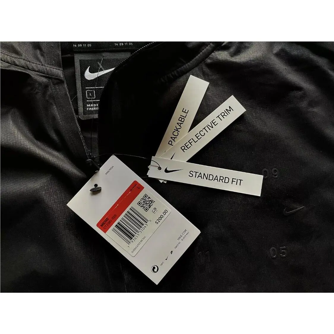 Nike clothing - Nike Tech Pack - Tech Pack - CT2381 010 - Black (UPC: 0193655310430) 9