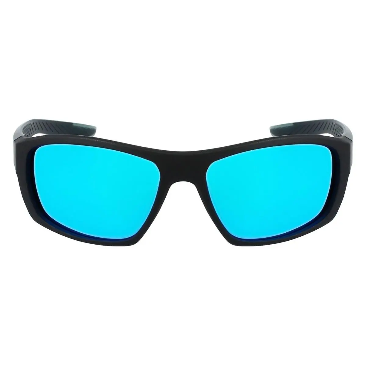 Nike Brazen Boost M FJ1978 Sunglasses Matte Black/gray Blue 57mm - Frame: Matte Black/Gray / Blue, Lens: Blue