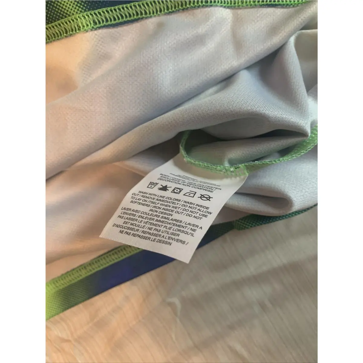Nike clothing - Nike Dri-Fit - DV9798398 - Green & Blue 6