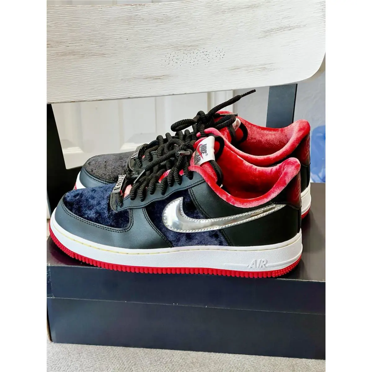 Nike shoes - Nike Air Force 1 - Air Force - DZ5427-001 - Black 0