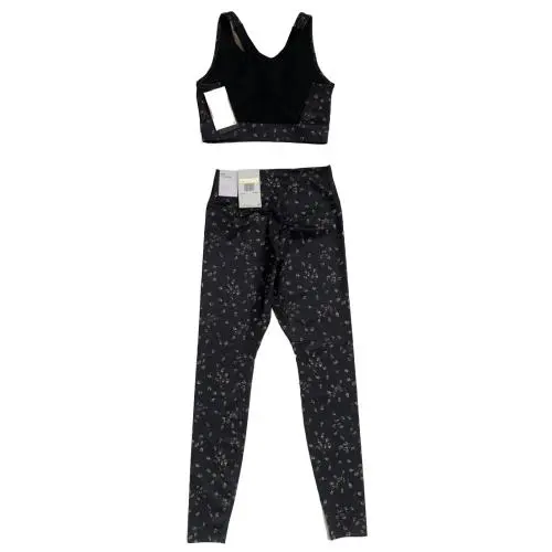 Nike clothing - FB2059-010 - FB2059-010 - Black With Rose Print (UPC: 196152542571) 2