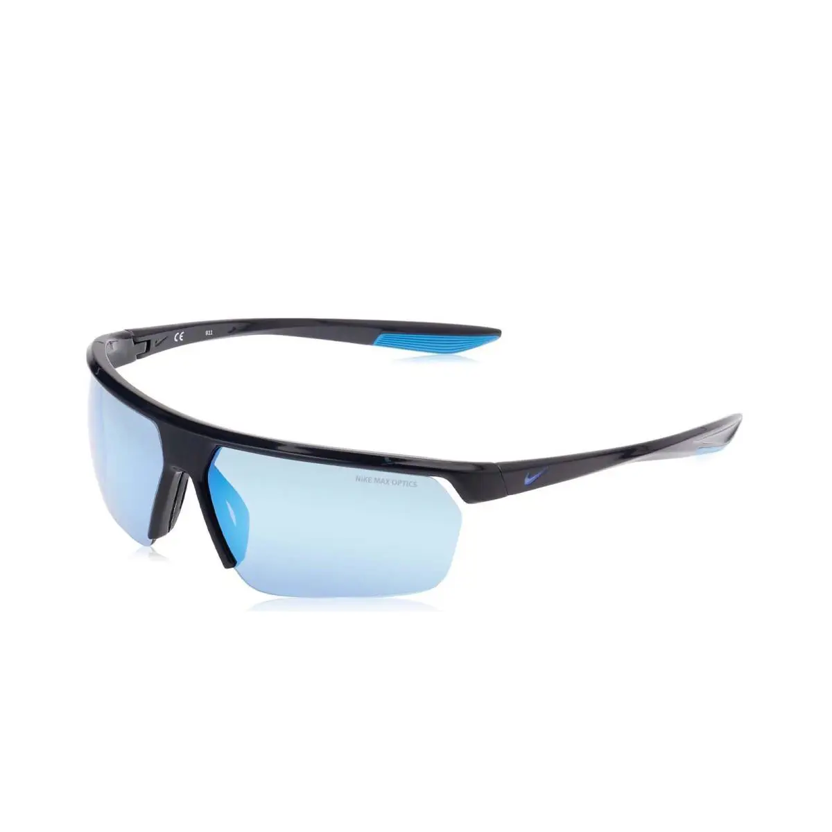 CW4668-451 Mens Nike Gale Force Sunglasses - Frame: Blue