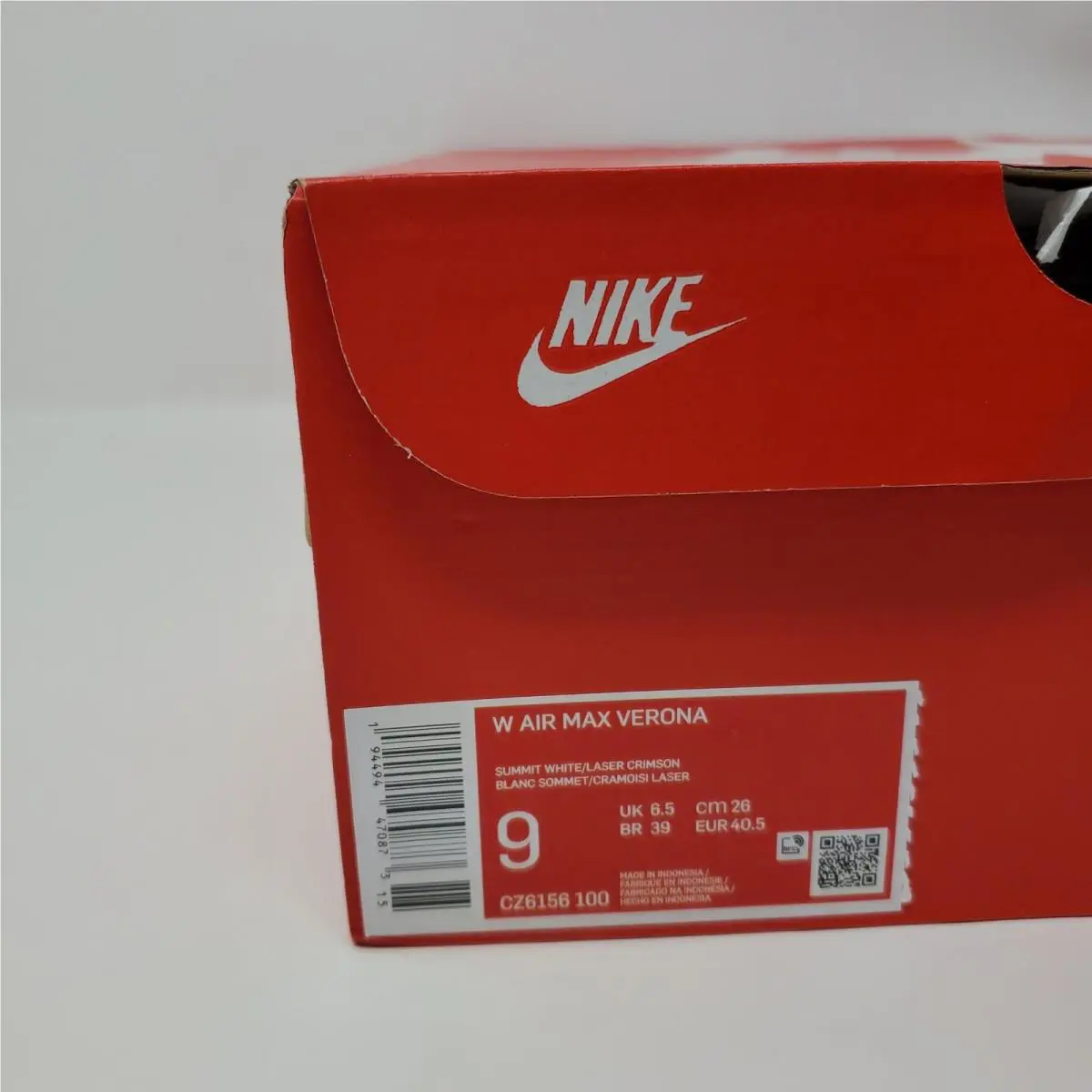 Nike shoes - Nike Air Max Verona - Air Max Verona - CZ6156-100 - White 8