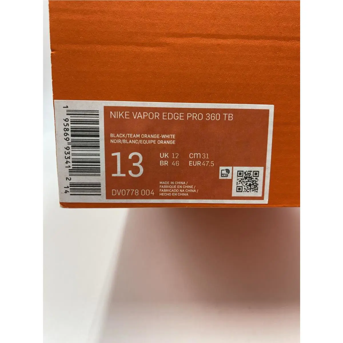 Nike shoes - Nike Vapor Edge Pro 360 - DV0778-004 - Black 7