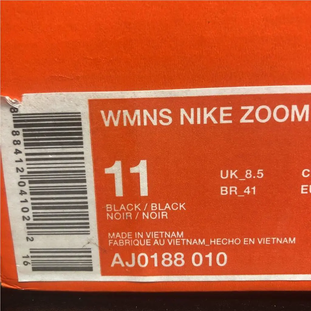 Nike shoes - Zoom Strike - Zoom Strike - AJ0188-010 - Black 5
