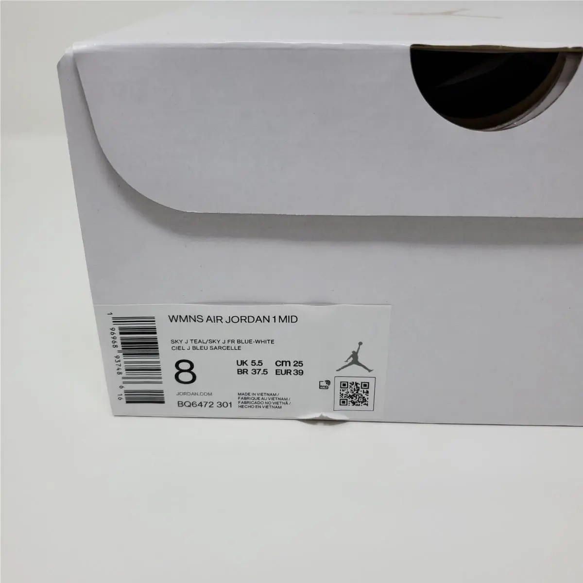Nike shoes - Air Jordan 1 Mid - Air Mid - BQ6472-301 - Blue 9