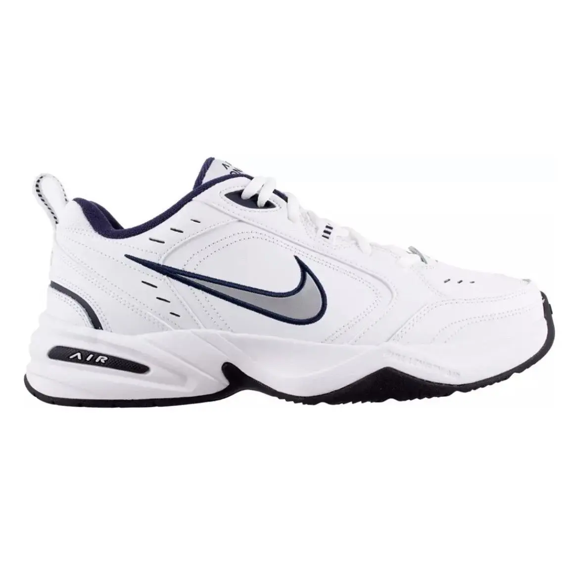 Air Monarch IV 4E White Navy Men’s 9 Wide Training Shoe 416355-102 by Nike