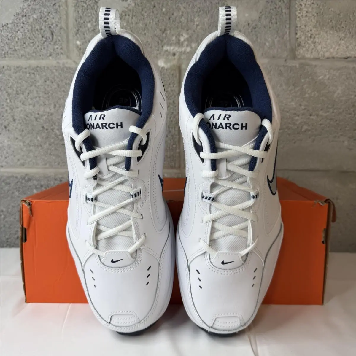 Nike shoes - Nike Air Monarch IV - Air Monarch - 416355-102 - White/Blue 1