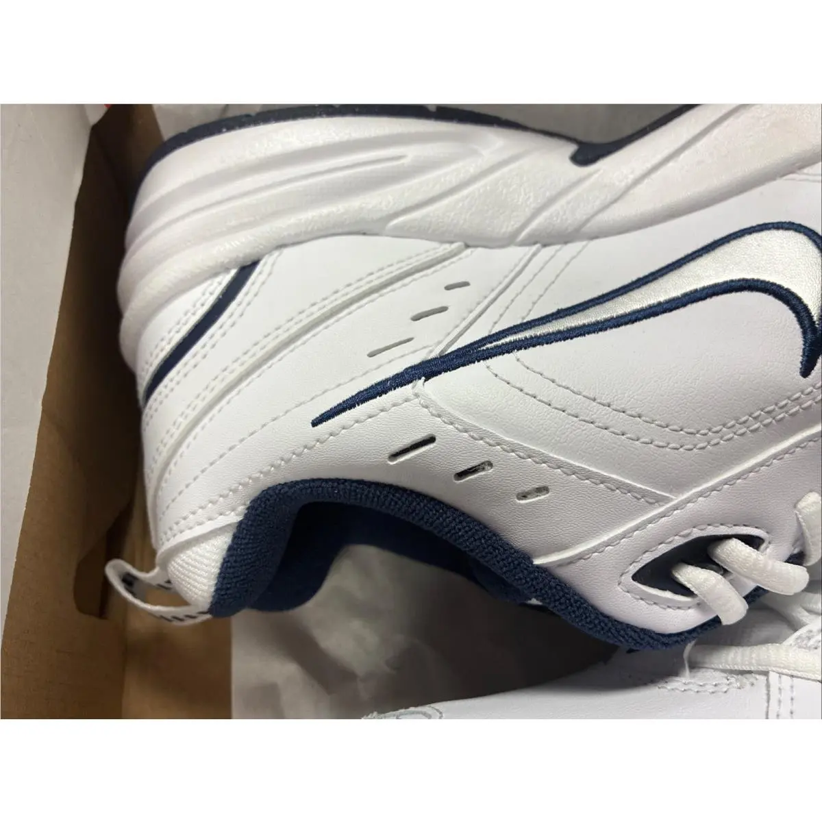 Nike shoes - Nike Air Monarch - Air Monarch - 416355-102 - White (UPC: 0640135291067) 8