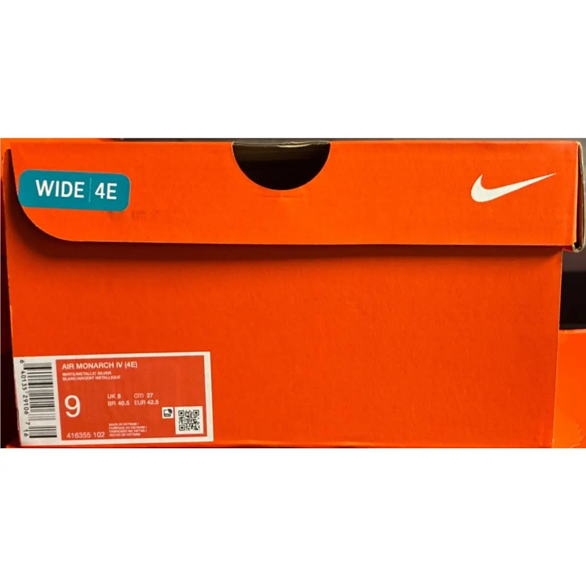 Nike shoes - Nike Air Monarch - Air Monarch - 416355-102 - White (UPC: 0640135291067) 13