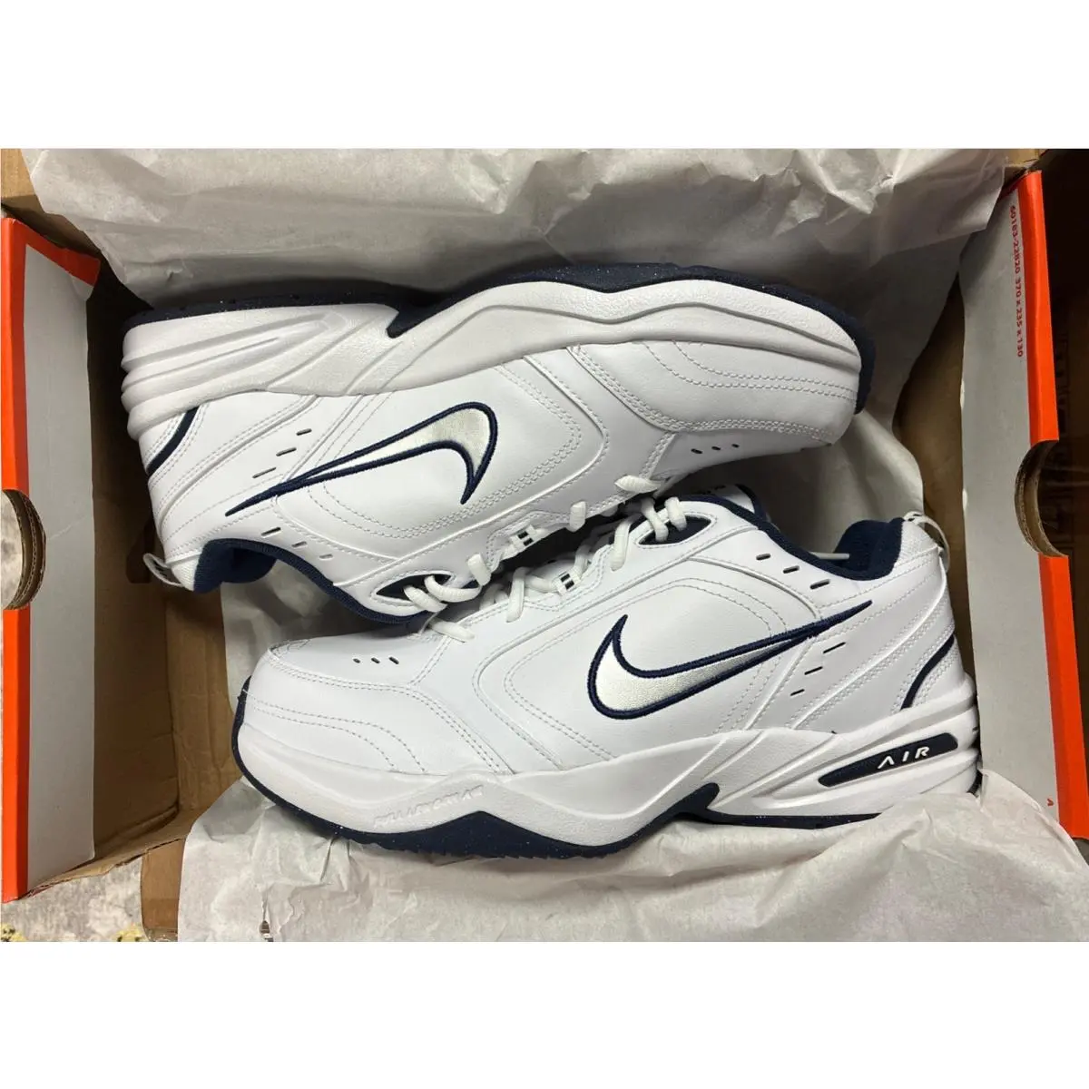 Nike shoes - Nike Air Monarch - Air Monarch - 416355-102 - White (UPC: 0640135291067) 6