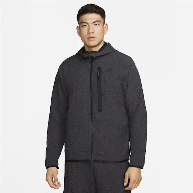 Nike Sportswear Tech Essentials Lined Woven Hooded Jacket Men`s Sz S DQ4322-010