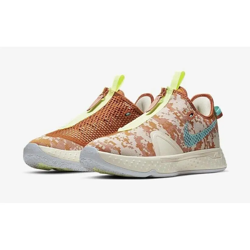Nike PG 4 GE Basketball Shoes 2K Gamer Exclusive Digi-camo CZ6203-200 Men`s 18