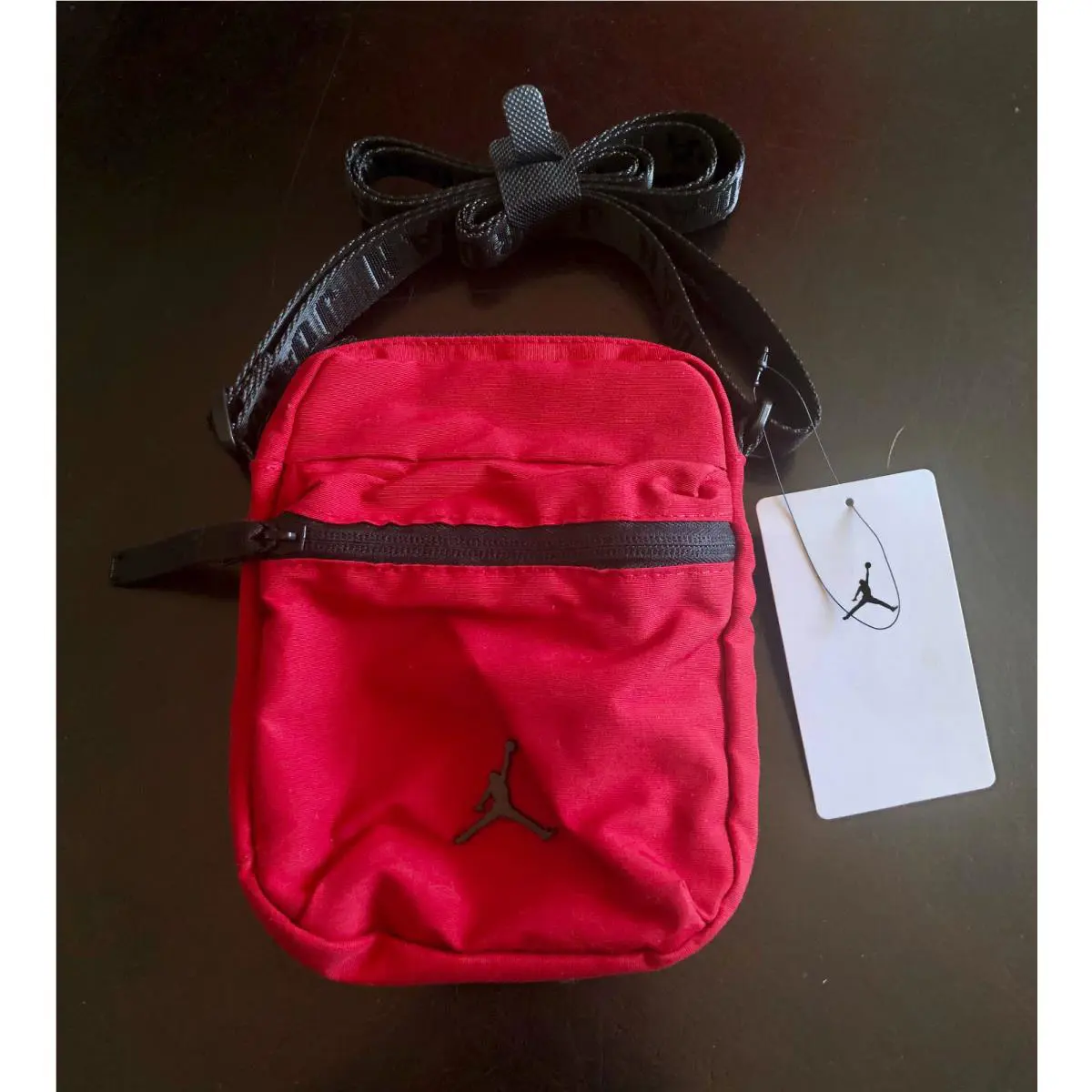Nike Air Jordan Unisex Airborne Festival Bag Crossbody Gym Red 9A0631-R78 O/s