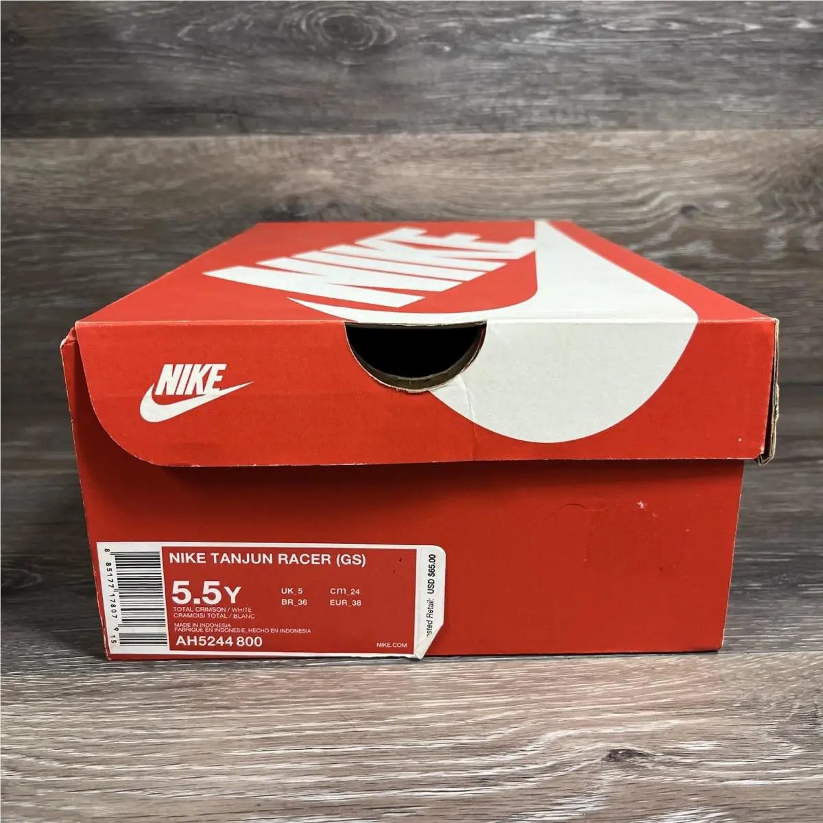 Nike shoes - Tanjun Racer - Tanjun Racer - AH5244-800 - Orange 16