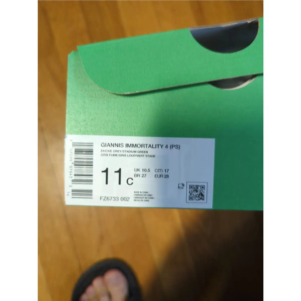 Nike shoes - Nike Giannis Immortality 4 - Giannis Immortality - Smoke Grey (UPC: 0197599078432) 7