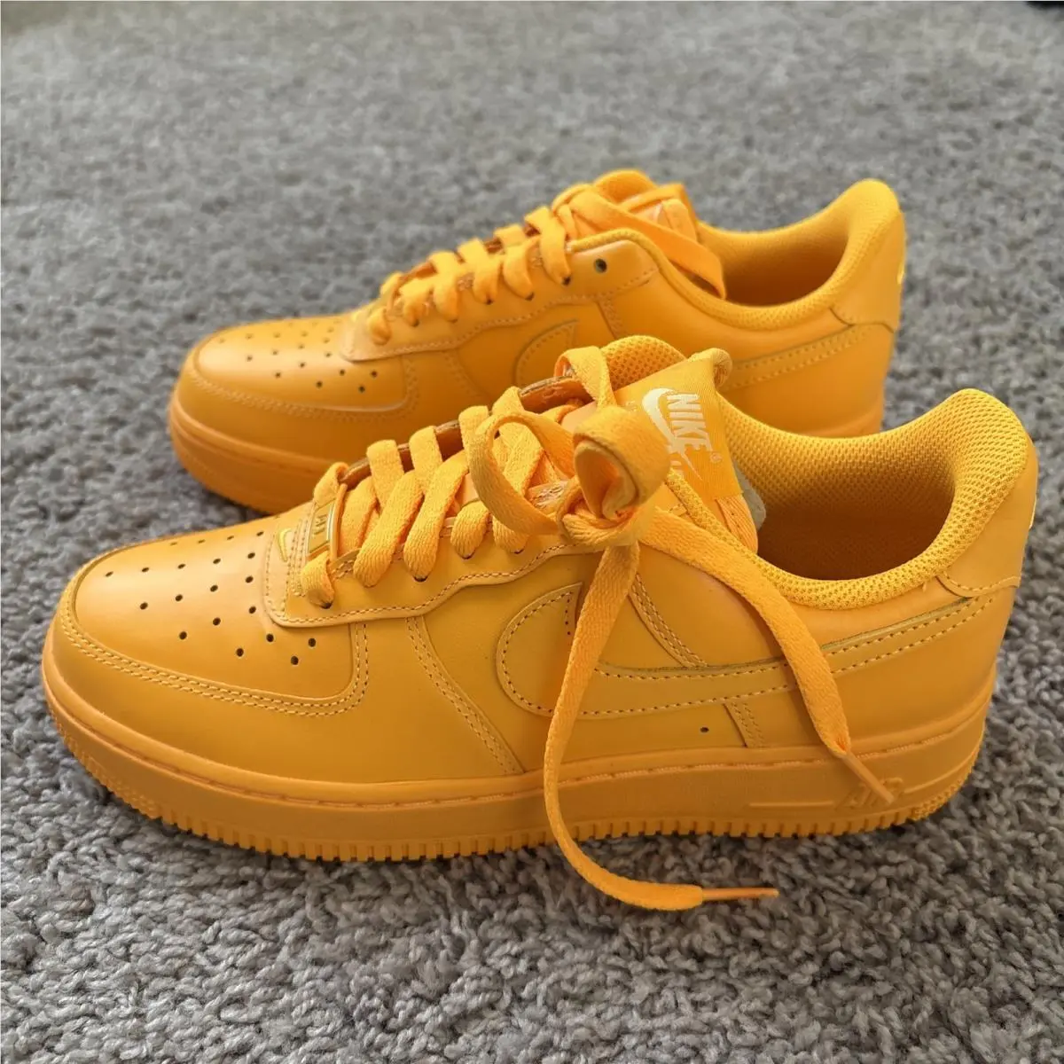 Nike shoes - Nike Air Force 1 - Air Force - HJ7324-845 - Orange 2
