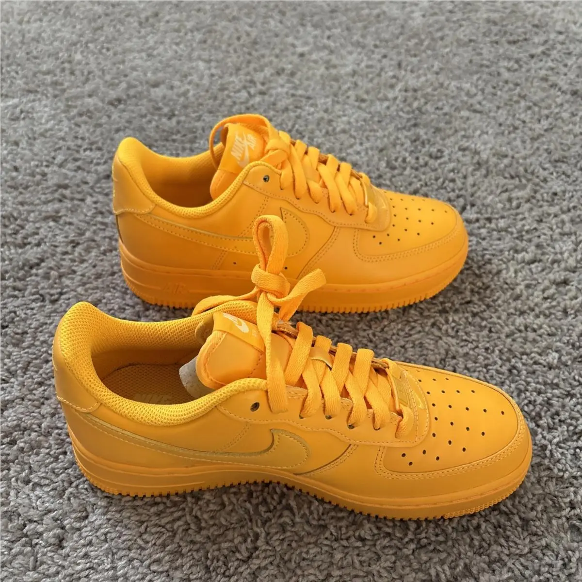 Nike shoes - Nike Air Force 1 - Air Force - HJ7324-845 - Orange 4