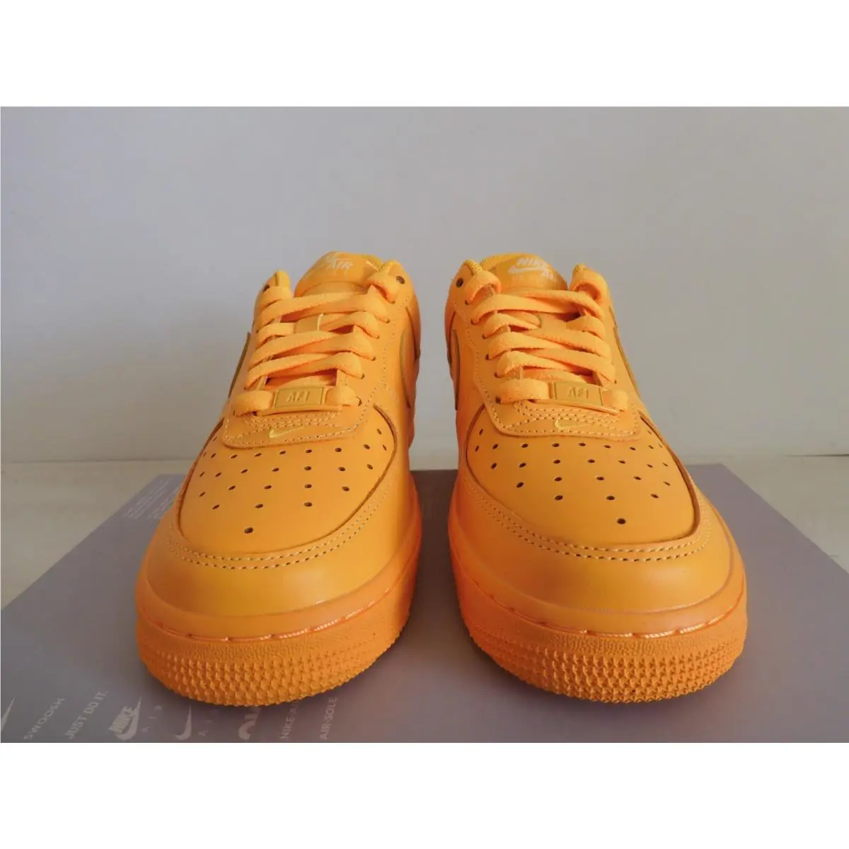 Nike shoes - Nike Air Force 1 `07 - HJ7324-845 - Orange (UPC: 197599172604) 1