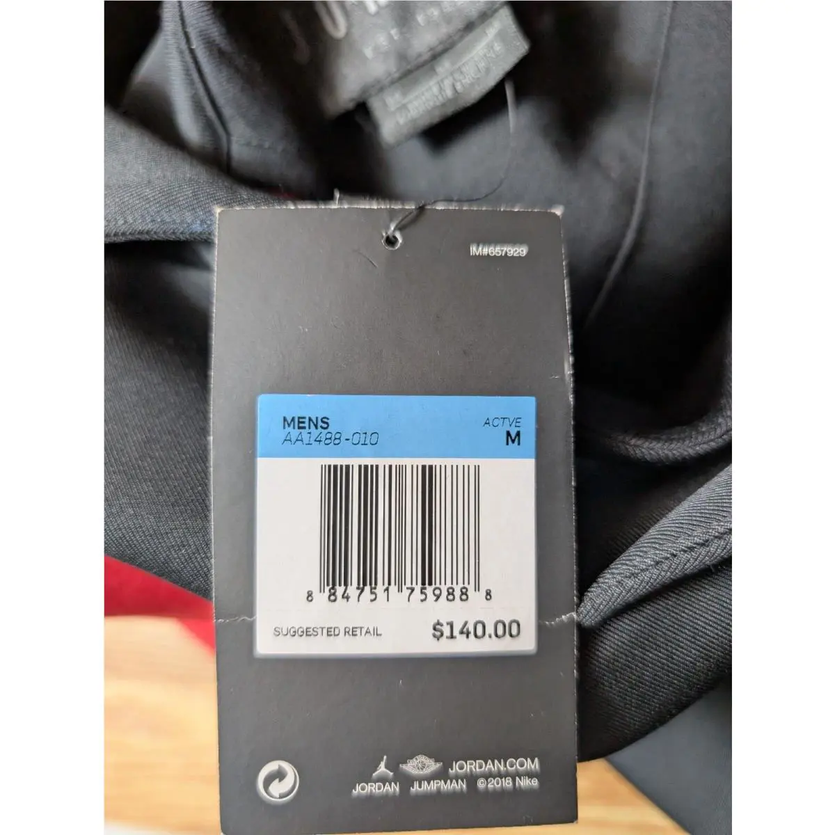 Nike clothing - Black, Cream White and Red (UPC: 884751759888) 3