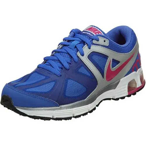 Nike Girl`s Air Max Run Lite 4 Shoes GS 6Y - Blue