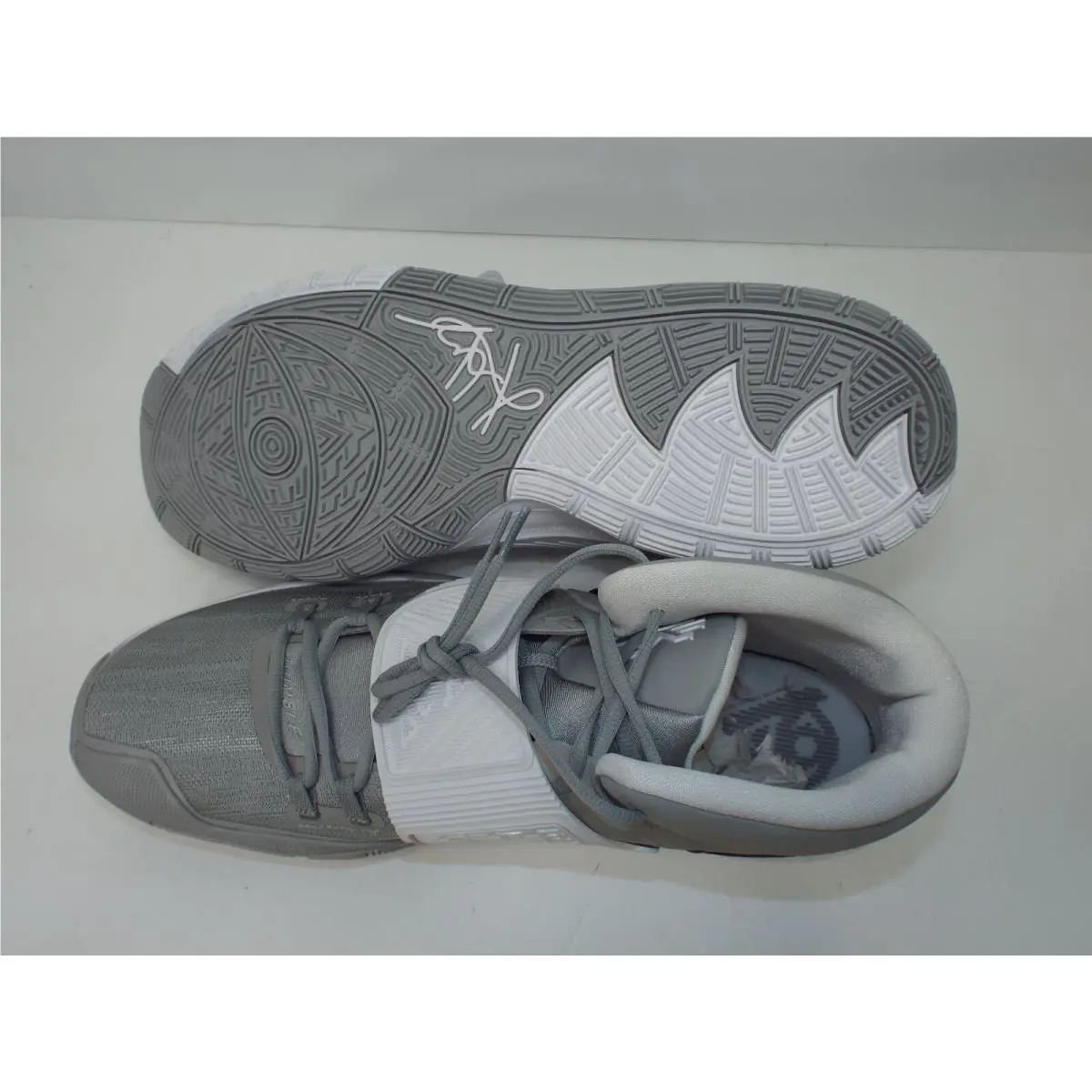Nike shoes - Kyrie 6 TB Promo - Kyrie Promo - CW4142-002 - Flat Silver & White 1