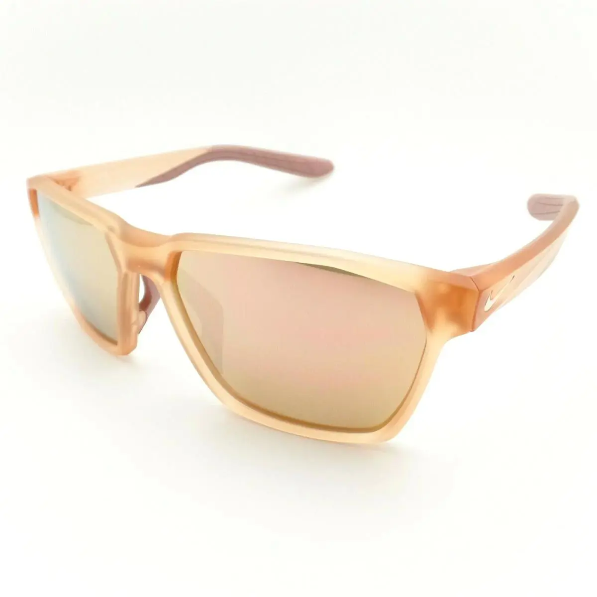 Maverick S M Washed Coral Rose Gold Mirror Sunglasses by Nike