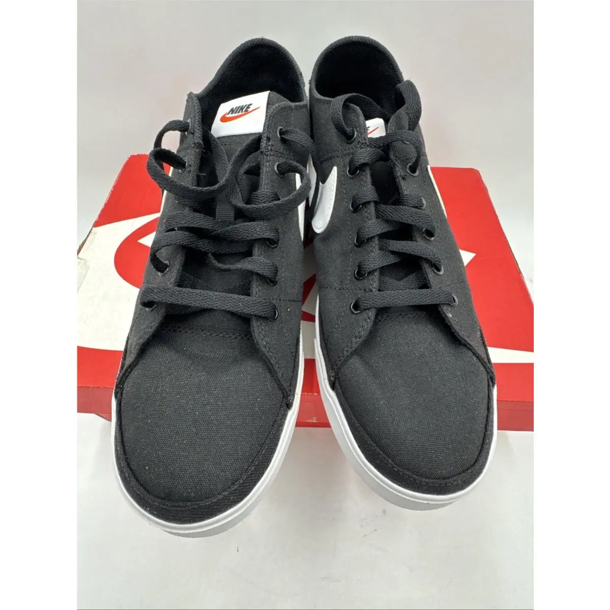 Nike shoes - Nike-Court Legacy Cnvs - Legacy Cnvs - CW6539 002 - Black (UPC: 0194501541275) 6