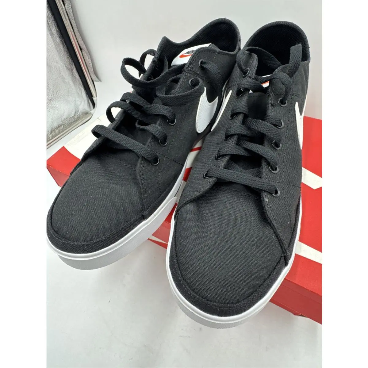Nike shoes - Nike-Court Legacy Cnvs - Legacy Cnvs - CW6539 002 - Black (UPC: 0194501541275) 7