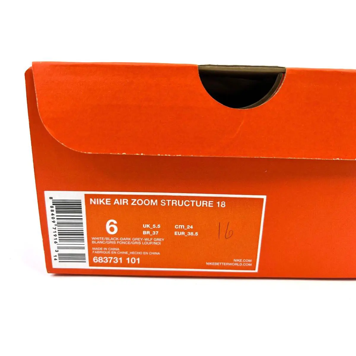 Nike shoes - Nike Zoom Structure 18 - Zoom Structure - 683731-101 - White (UPC: 888409719163) 0