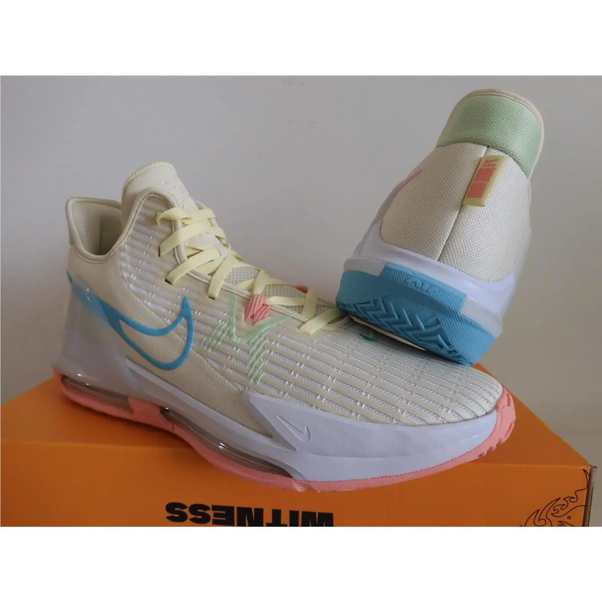 Nike shoes - Nike LeBron Witness 6 - LeBron Witness - CZ4052103 - Yellow (UPC: 195869082097) 0