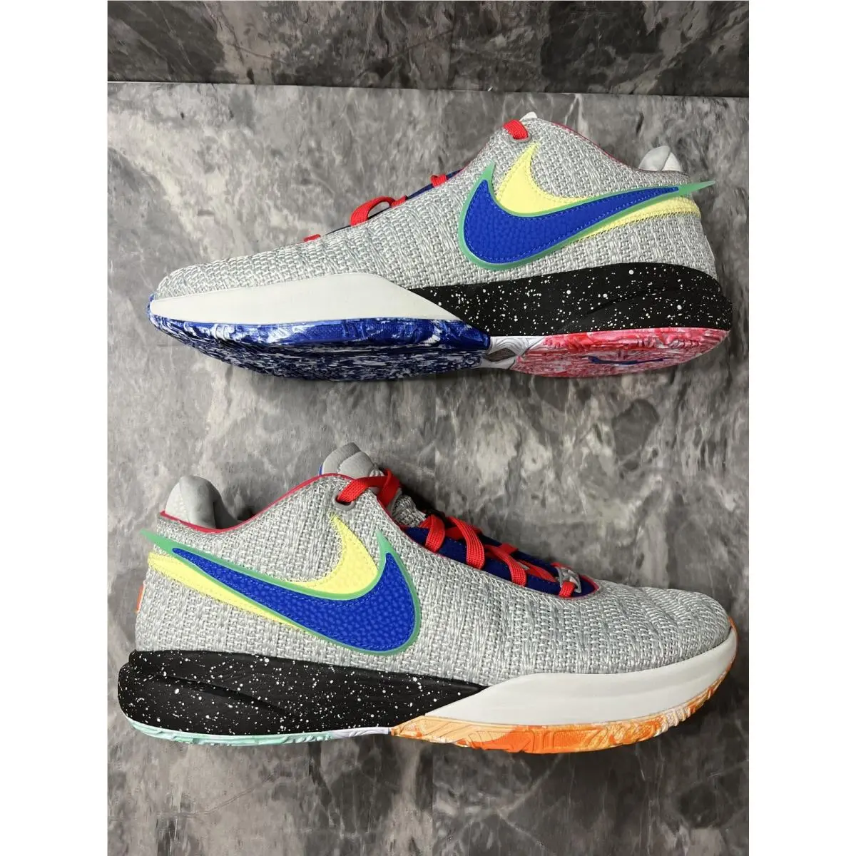 Nike shoes - Nike LeBron 20 - LeBron - DJ5423-002 - Light Silver Hyper Royal 0