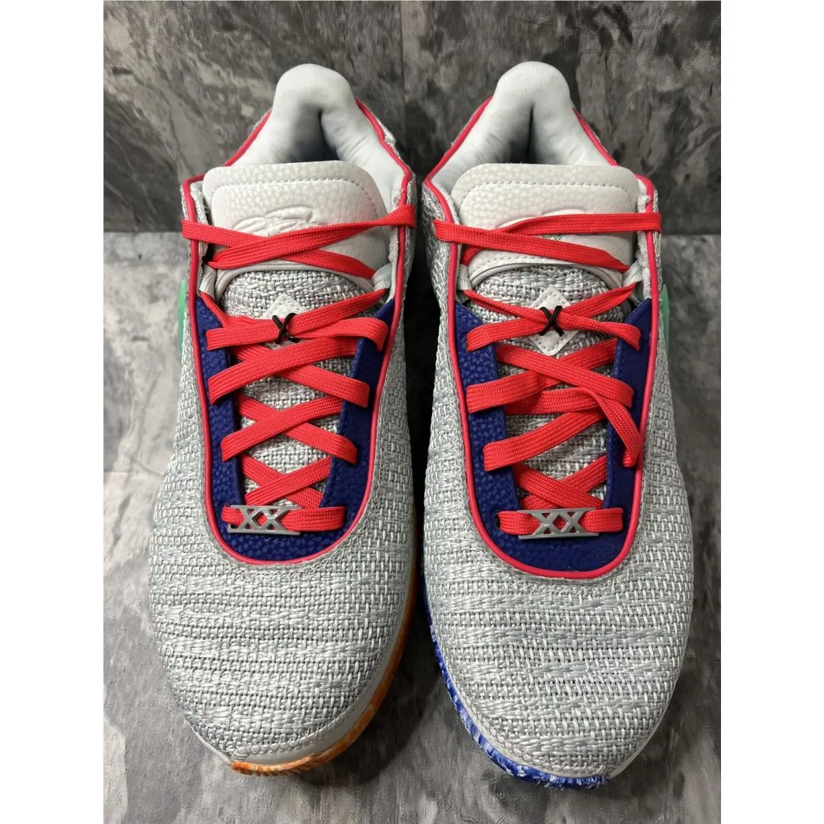 Nike shoes - Nike LeBron 20 - LeBron - DJ5423-002 - Light Silver Hyper Royal 2